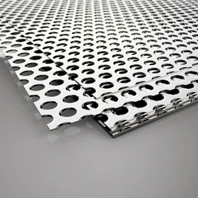 Лист нержавеющий перфорированный