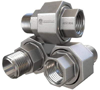 Американка нр/вр  DN40 (48,3 мм) AISI 304