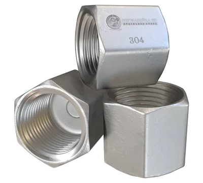 Заглушка вр "колпачок" DN15 (21,3 мм) АISI 304