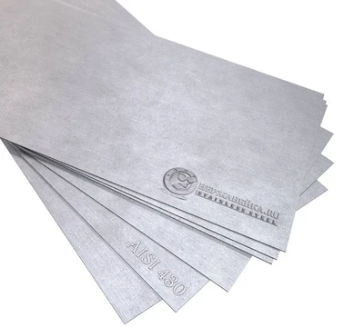 Лист нержавеющий AISI 430  2,0х1000х2000 2B