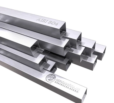 Труба  нержавеющая AISI 304/304L 25х25х1,5 шлиф.