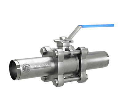 Кран шаровой прив. DN25 (33,7 мм) AISI 316