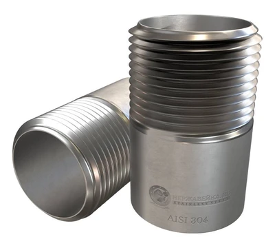 Ниппель приварной  DN 40(48,3) AISI 304