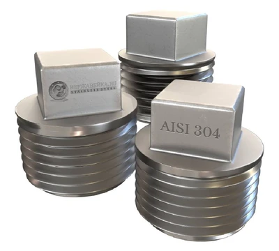 Заглушка нр 6-ти гран. DN20 (26,9мм) АISI 304