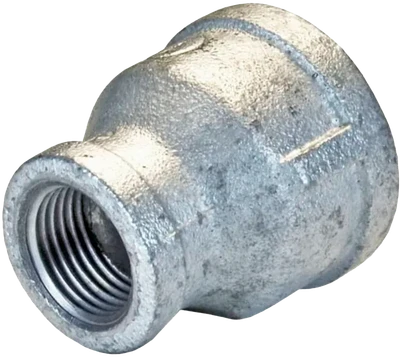 Муфта переходная чугунная оцинкованная 2 1/2 на 2 дюйма