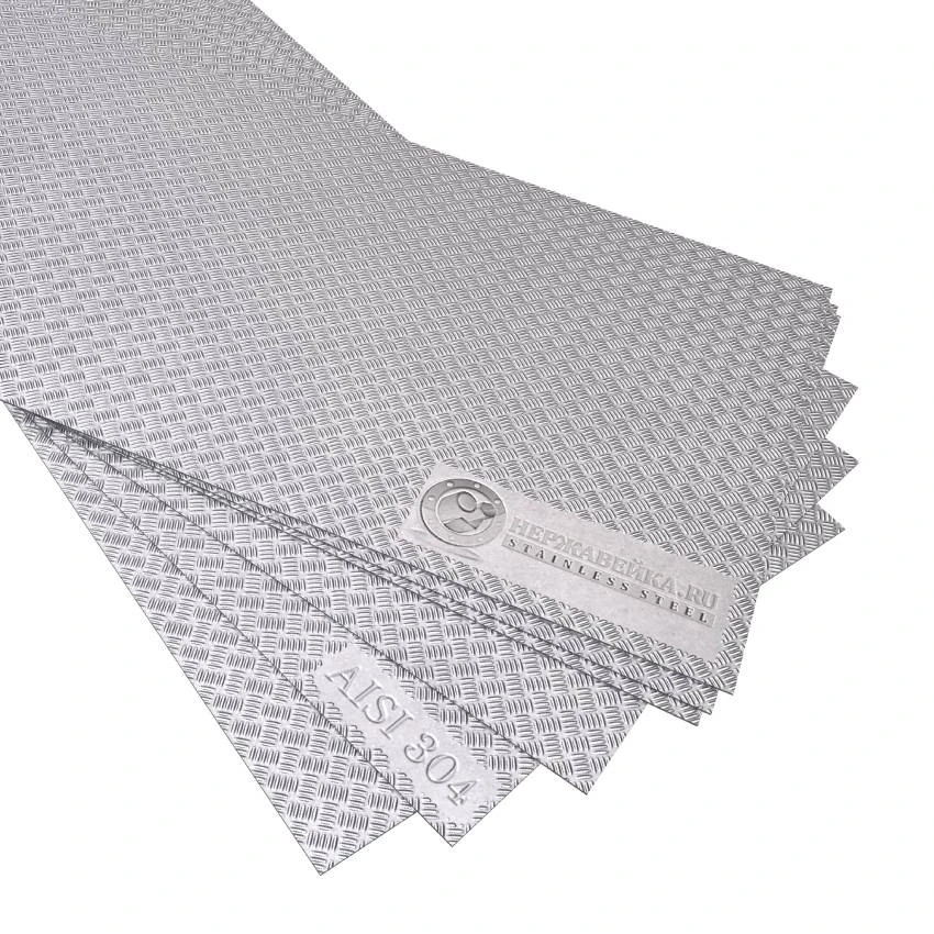 Лист нержавеющий 1,5х1219х2438 (5WL)  AISI 304