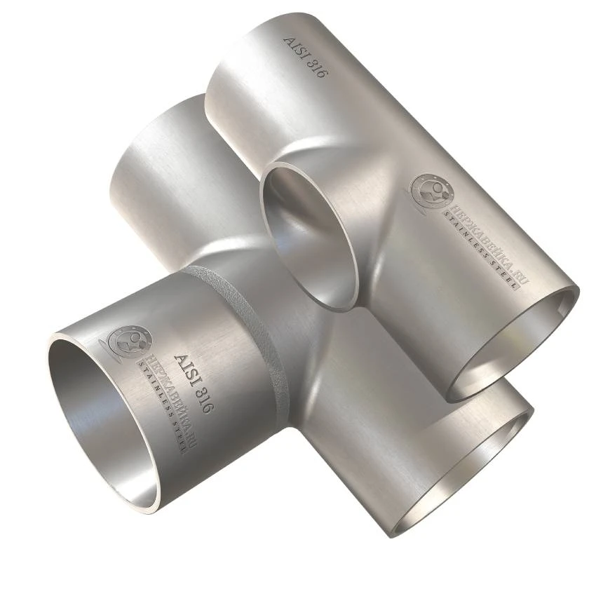 Тройник нержавеющий AISI 316 50,8х1,5