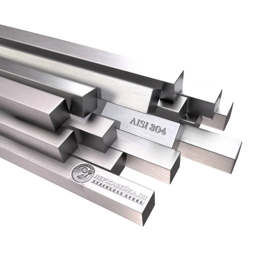 Квадрат нержавеющий AISI 304 60х60