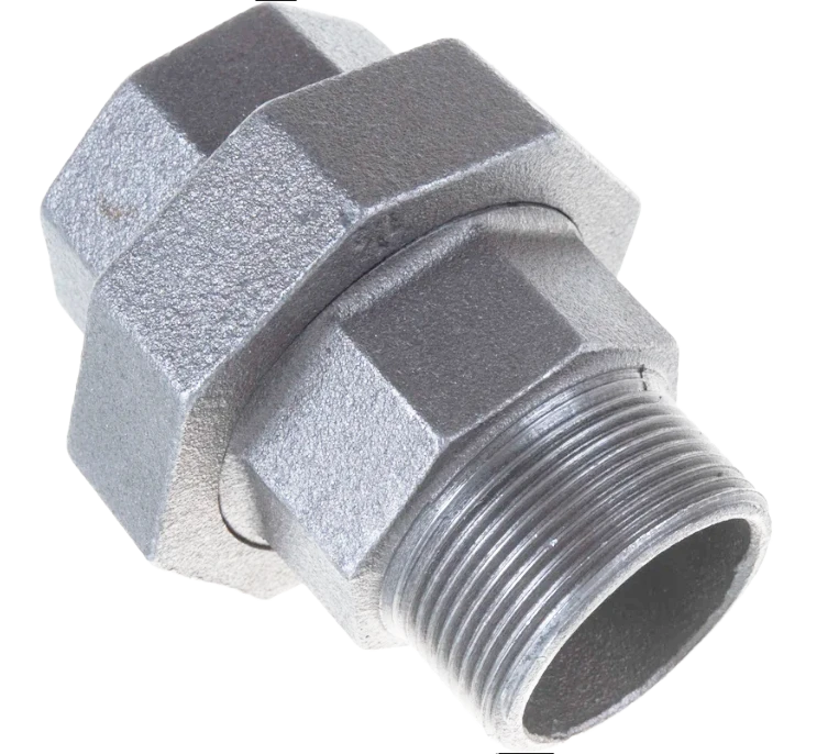 Муфта американка НР/ВР DN 20 (26,9 мм) 3/4 дюйма чугунная оцинкованная