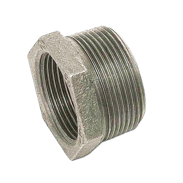 Футорка чугунная оцинкованная DN 40 х DN 20 (1 1/2 х 3/4 дюйма)