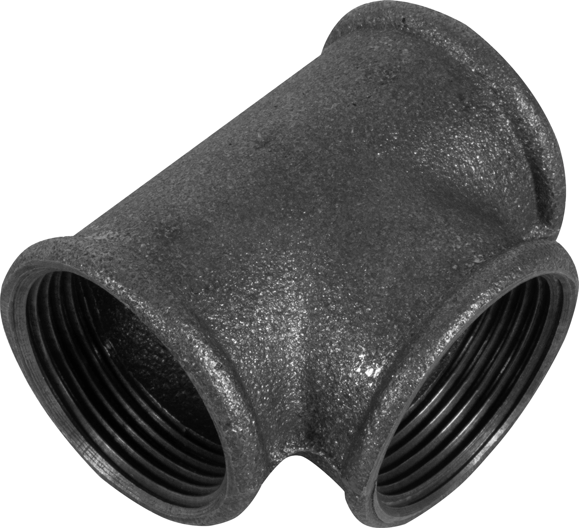 Тройник резьбовой чугунный DN 65 (76,1 мм) 2 1/2 дюйма