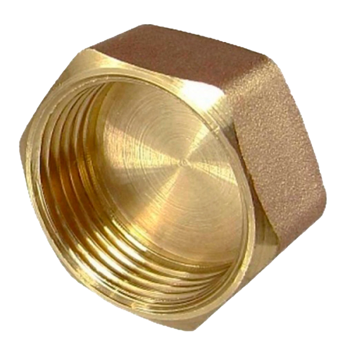 Заглушка колпачок ВР латунь DN 20 (26,9 мм) 3/4 дюйма