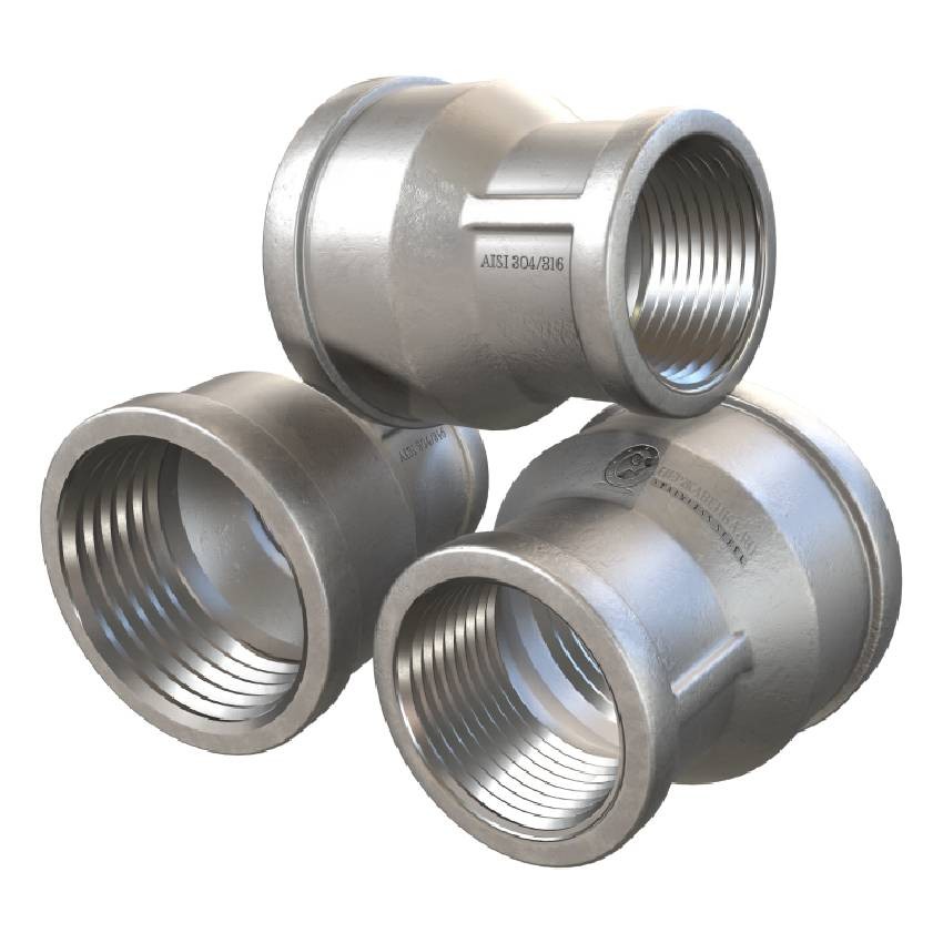 Муфта переходная  1 1/4"х1/2" (42,4х21,3 мм) AISI 316