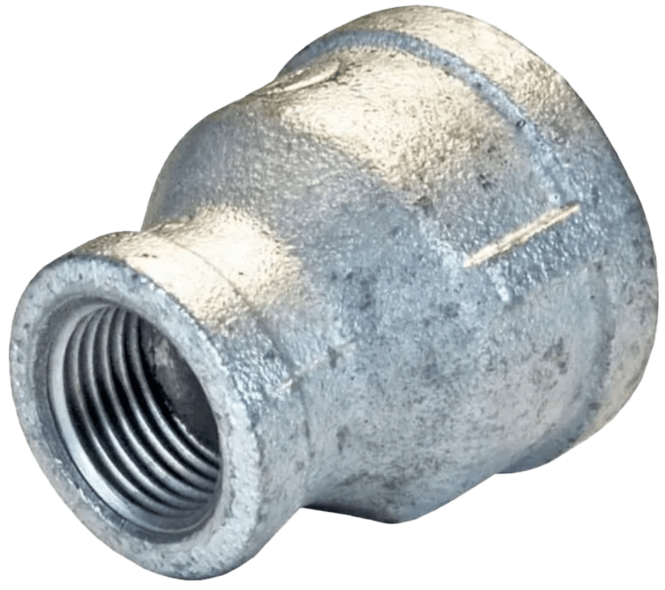 Муфта переходная чугунная оцинкованная