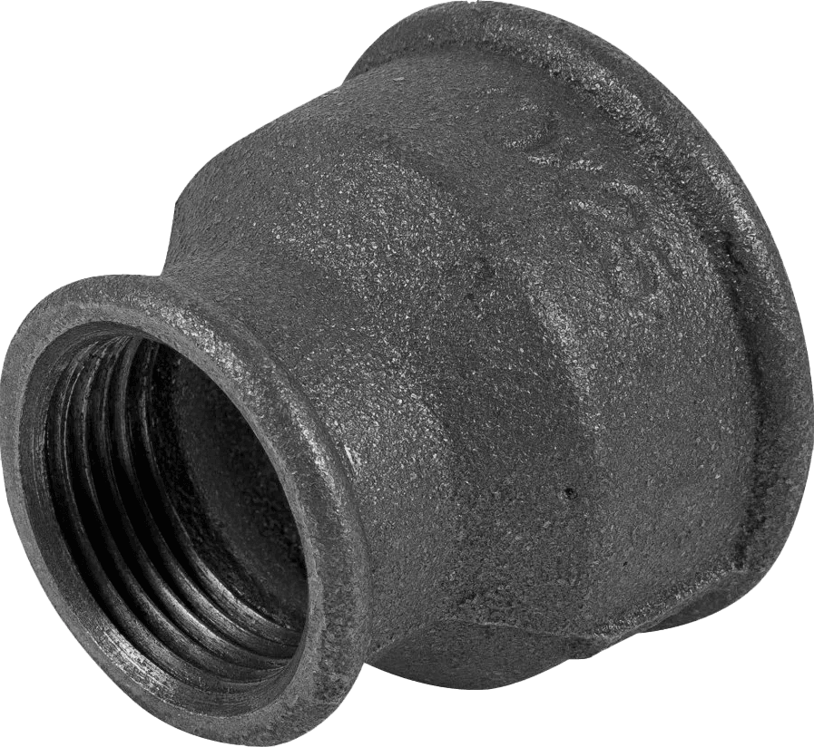 Муфты переходные чугун, оцинк.