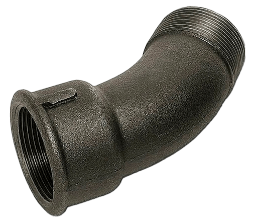 Отводы резьбовые 45гр
