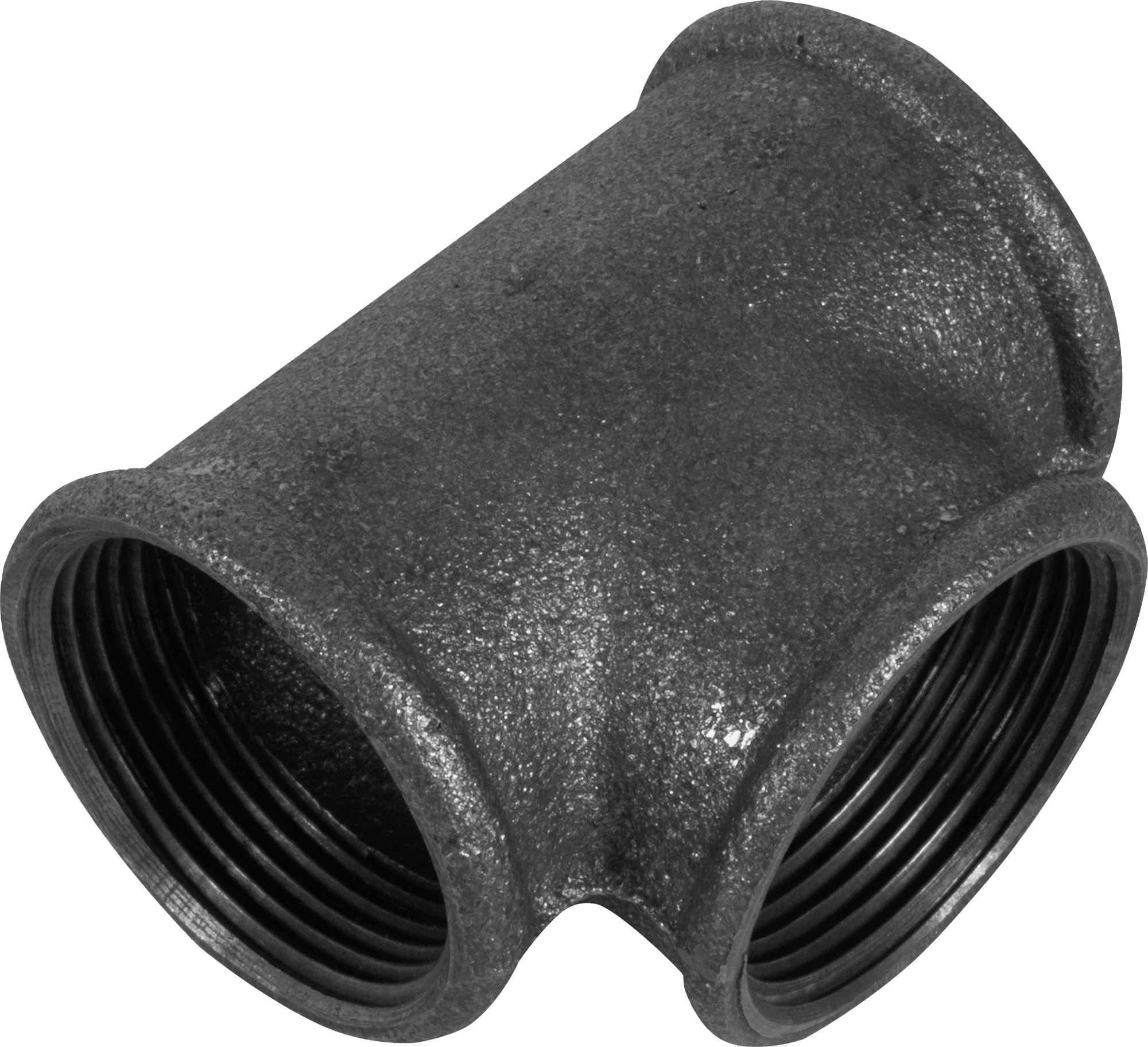 Тройники резьбовые чугун, оцинк.