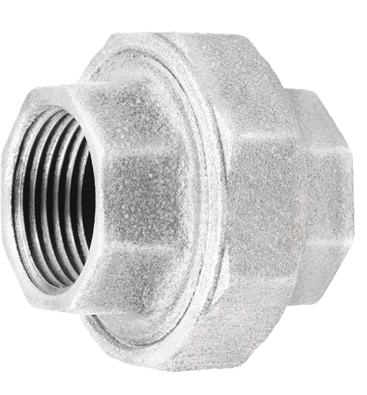 Муфта американка ВР/ВР DN 32 (42,4 мм) 1 1/4 дюйма чугунная оцинкованная