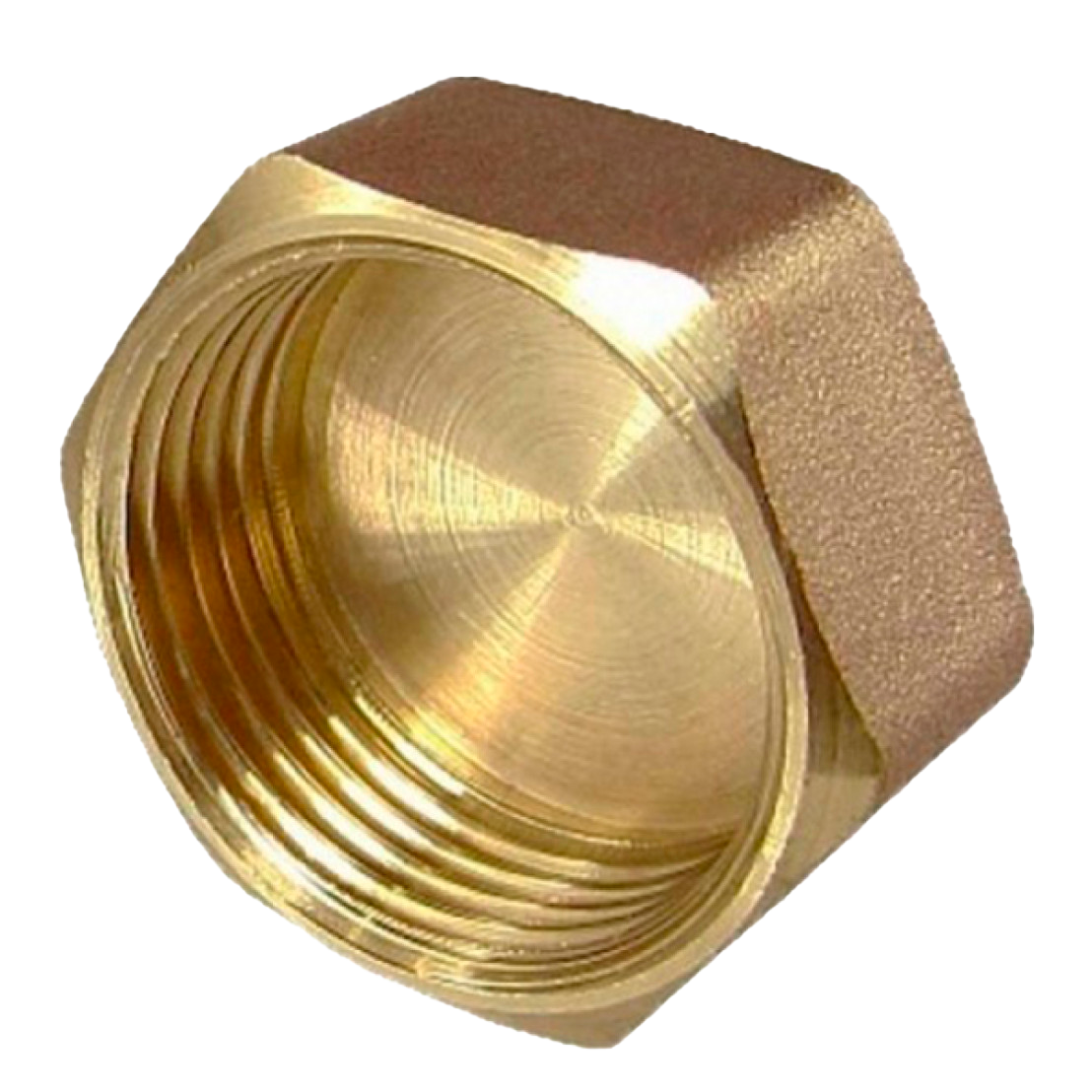 Заглушка колпачок ВР латунь DN 50 (60,3 мм) 2 дюйма