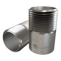 Ниппель приварной DN 32 (42,4мм)  AISI 316