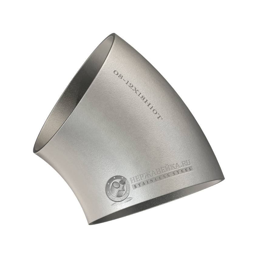 Отвод нержавеющий 45 -108х4 12х18н10т