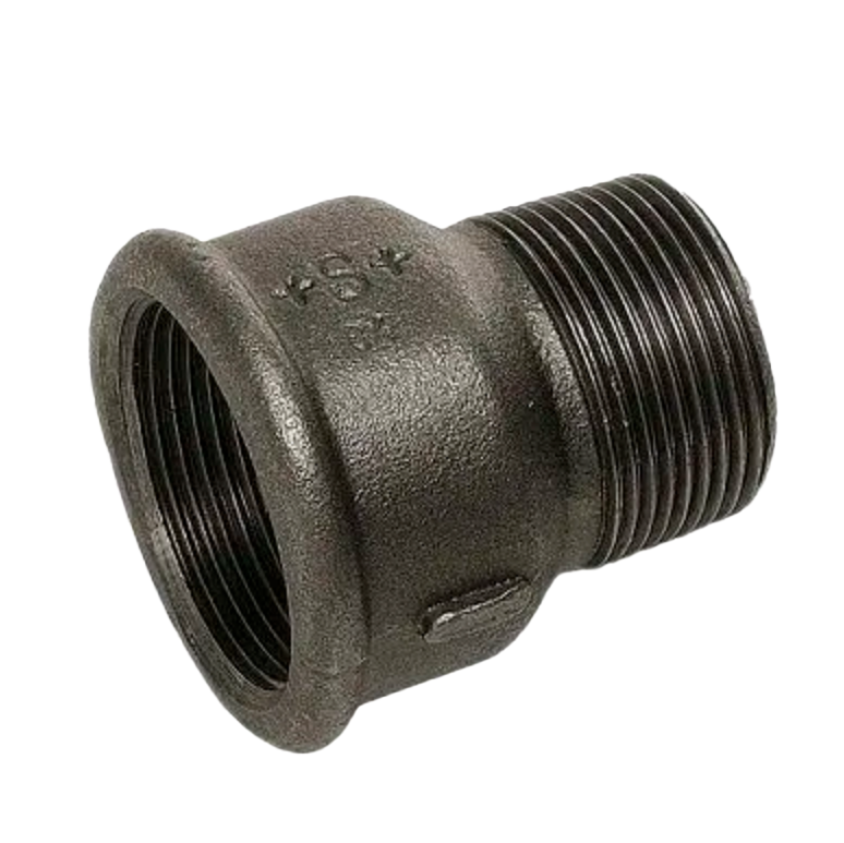 Футорка обратная чугунная DN 65 х DN 50 (2 1/2 х 2 дюйма)