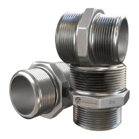 Ниппель переходной (НР/НР)    1 1/4"х1" AISI 316