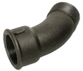 Изображение категории Отвод резьбовой 45гр НР/ВР чугунный