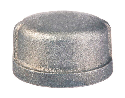 Заглушка колпачок ВР чугунная оцинкованная DN 25 (33,7 мм) 1 дюйм