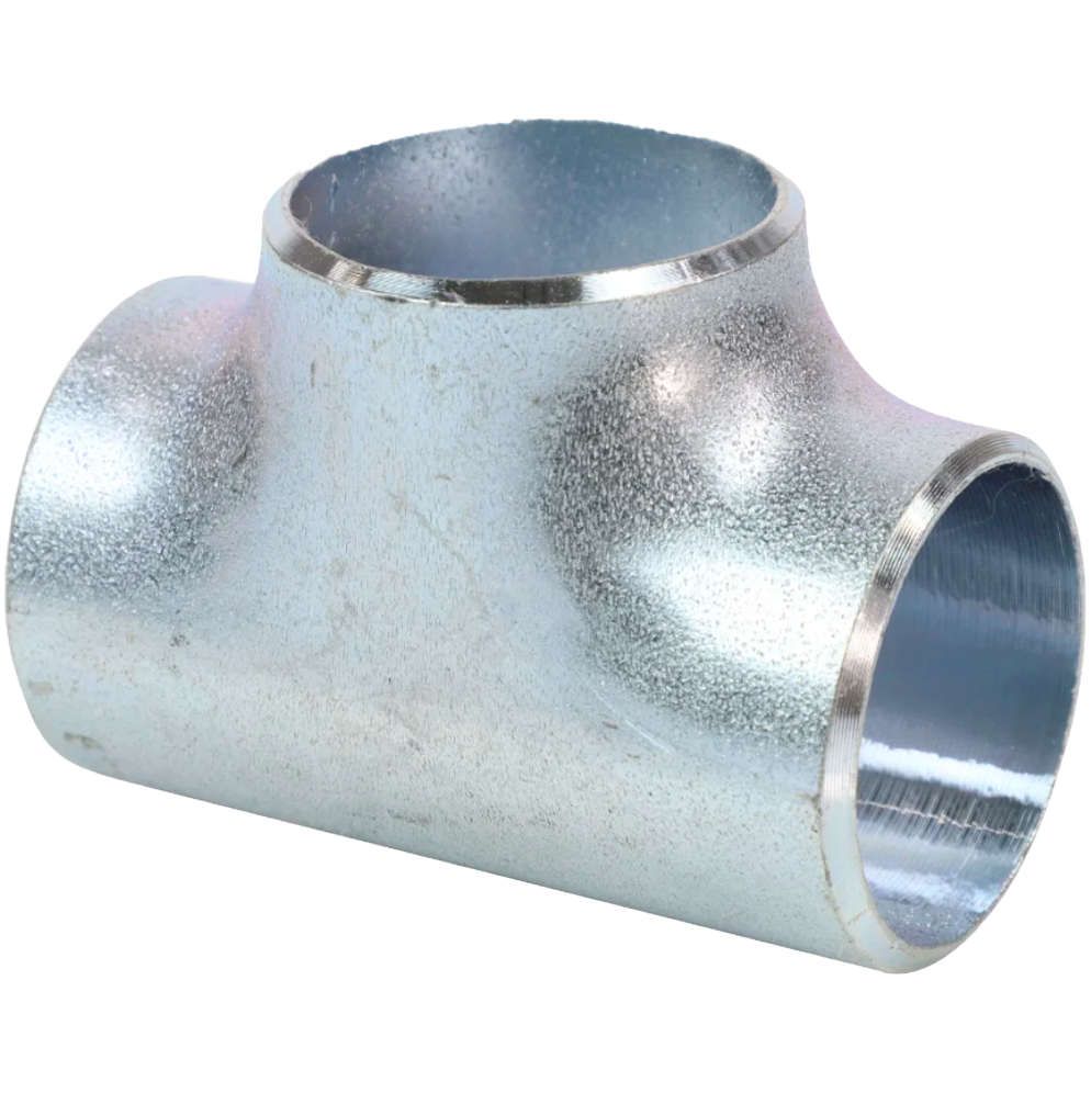 Тройник приварной стальной оцинкованный 21,3 х 2 ГОСТ 17376