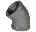 Изображение категории Отвод резьбовой 45гр ВР/ВР чугунный