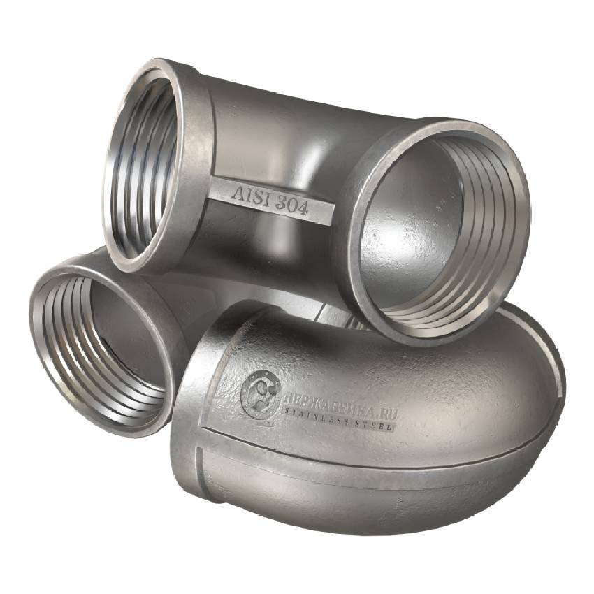 Изображение категории Отводы резьбовые ВР/ВР AISI 304
