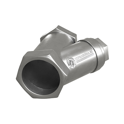 Клапан обратный У-обр DN25 (33,7) AISI 316