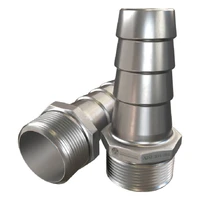 Штуцер "елочка" (НР)     1/2"х20  AISI 304