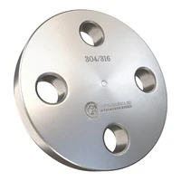 Заглушка фланцевая PN16 DN  32 (42,4 мм) AISI 304